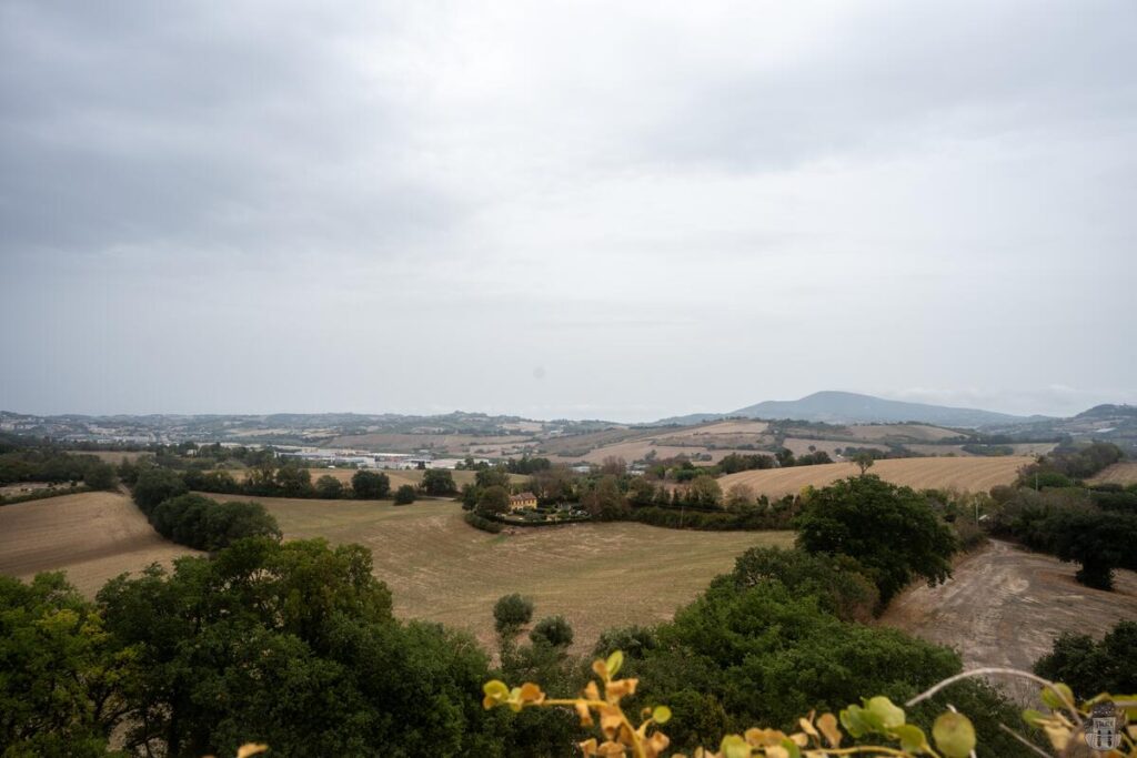 Vista dalla Rocca di Bolignano